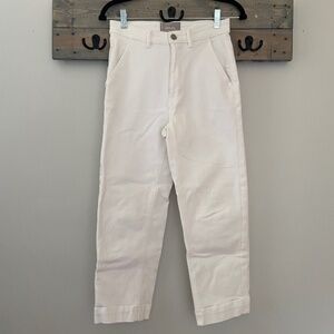 Women's Everlane pants, White Colour, Size 4